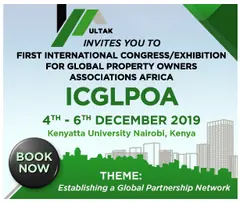 The International Congress for Global Landlords & Property Owners Associations and Property Expo (ICGLPOA) 2019 - Establishing a Global Partnership Network & Celebration of International Property Day - Easy Price Book Kenya