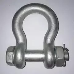 Galvanized Bow Shackle with Screw Pin - Railroads - Road and Rail - Transportation - Industrials - Easy Price Book Kenya