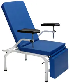 Epoxy painted - Blood Donor Chair - KAS Medics Ltd