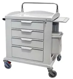 
Grey drawers - Multipurpose Cart - KAS Medics Ltd